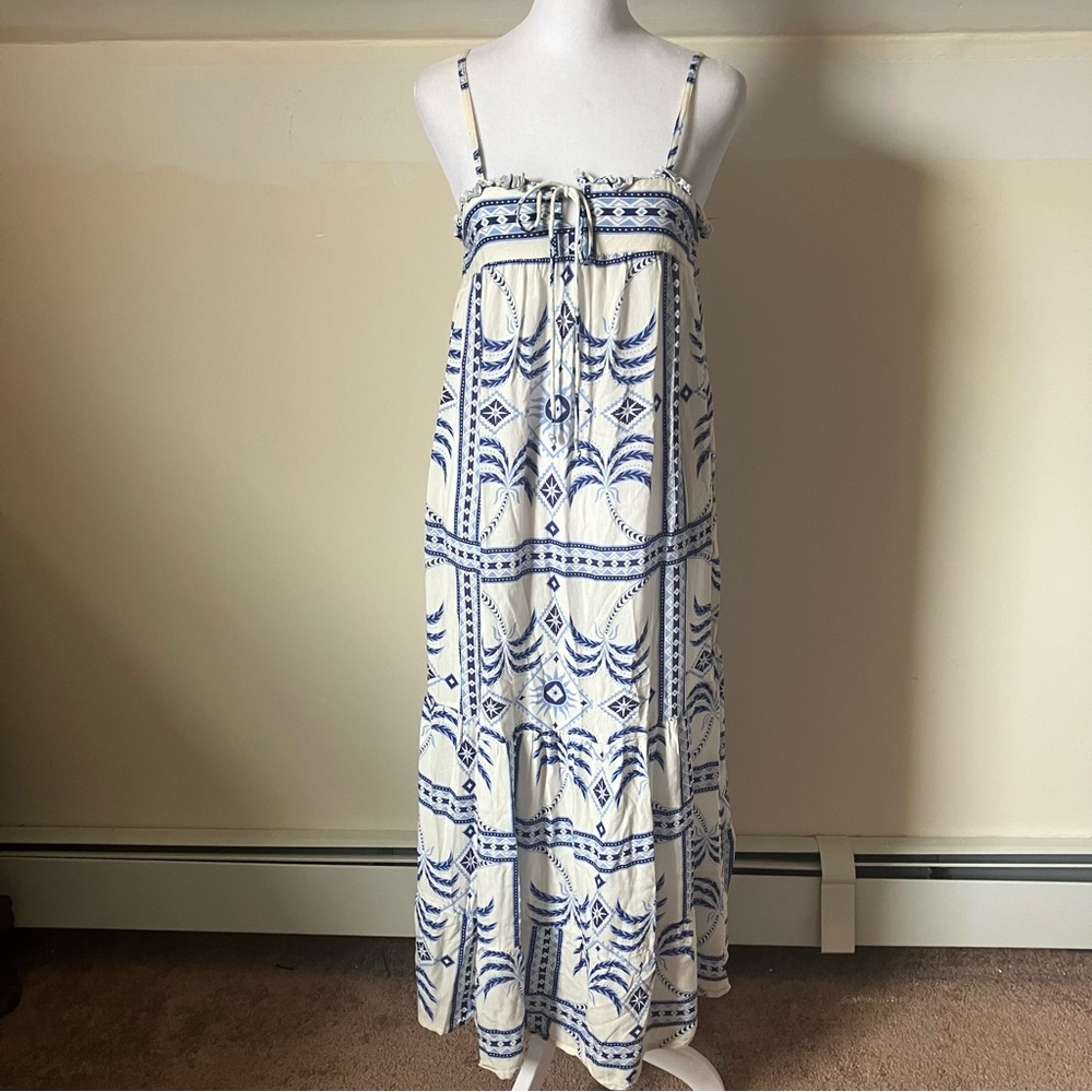 Haute Hippie Santorini Key Hole Front Strappy Cover-Up Dress size XS - Picture 2 of 9